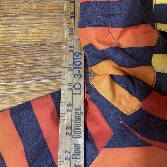 Burton Jacket Mens Size Large Orange/Red Snowboard Ski Dryride Arm Vents Jacket - Picture 11 of 13